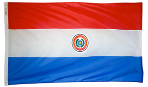 Paraguay - Outdoor Flag with heading & grommets