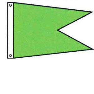 Burgee Angle Shaped Attention Flag Burgee Angle Shaped Attention Flag