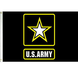 Army Strong Flag (Heading and Grommet Style)