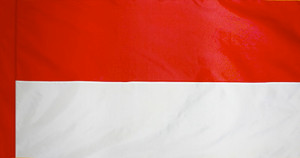 Indonesia - Flag with Pole Sleeve Indonesia - Flag with Pole Sleeve