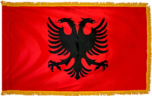 Albania - Fringed Flag