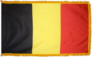 Belgium - Fringed Flag