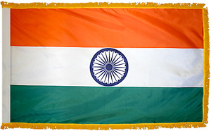 India - Fringed Flag