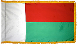 Madagascar - Fringed Flag Madagascar - Fringed Flag