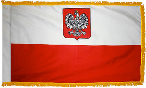 Poland Eagle - Fringed Flag