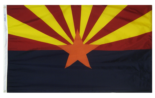 Arizona - State Flag (finished with heading and grommets)