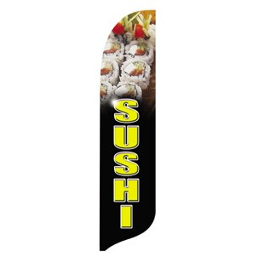 "Sushi" Blade Banner - 2'x11' - For Outdoor Use