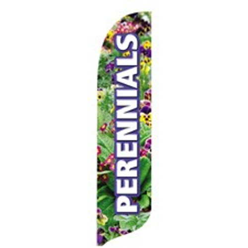 "Perennials" Blade Banner (#2) - 2'x11' - For Outdoor Use