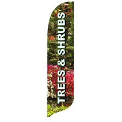 "Trees & Shrubs" Blade Banner - 2'x11' - For Outdoor Use