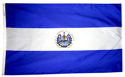 El Salvador - Outdoor Flag with heading & grommets