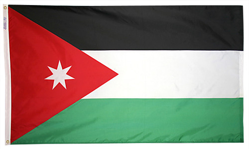 Jordan - Outdoor Flag with heading & grommets
