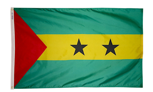 Sao Tome and Principe - Outdoor Flag with heading & grommets