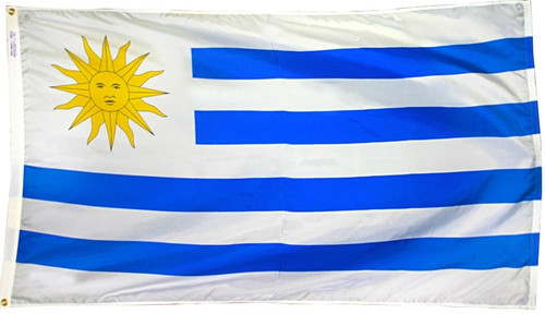 Uruguay - Outdoor Flag with heading & grommets