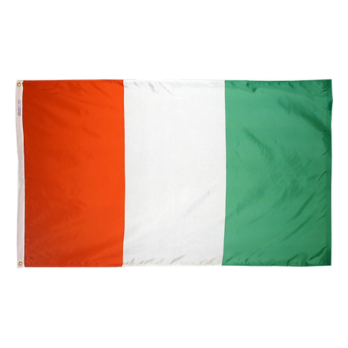 Ivory Coast - Outdoor Flag with heading & grommets