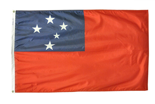 Western Samoa - Outdoor Flag with heading & grommets