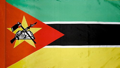 Mozambique - Flag with Pole Sleeve