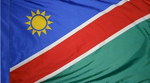 Namibia - Flag with Pole Sleeve