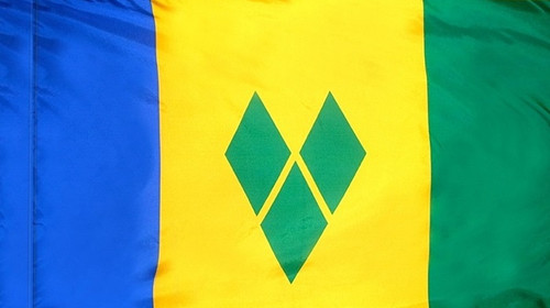 Saint Vincent-Grenadines - Flag with Pole Sleeve