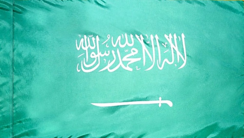 Saudi Arabia - Flag with Pole Sleeve