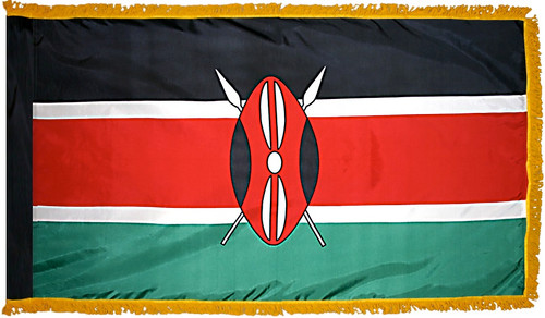 Kenya - Fringed Flag