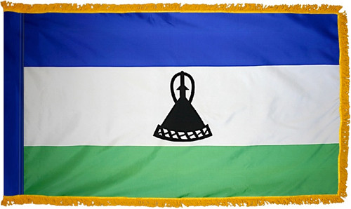 Lesotho - Fringed Flag