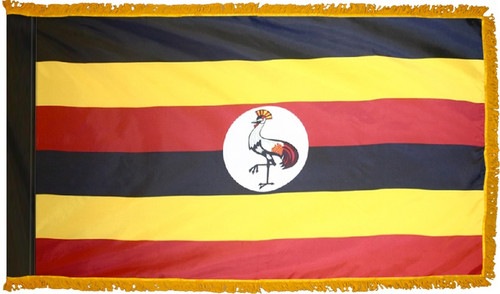 Uganda - Fringed Flag