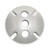 4" Weatherproof Round Cover, 3 Holes, 1/2"