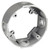 4" Round Weatherproof Extension Ring, 4 Holes - 1/2"