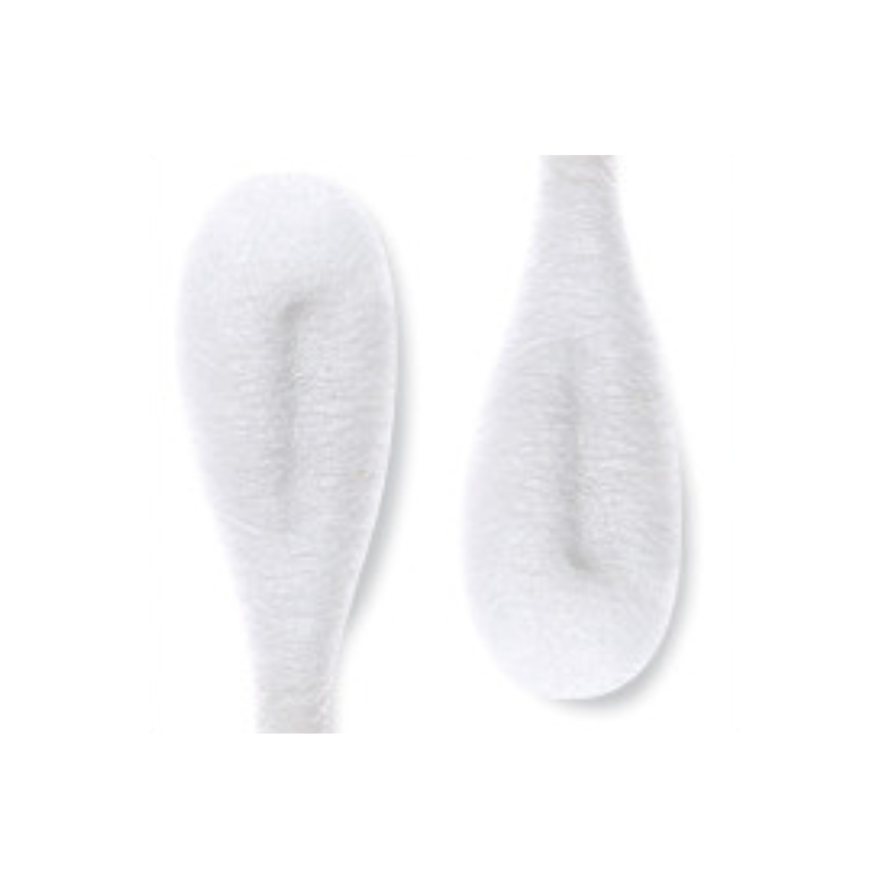 Lab Swab, Cotton Tip, Dual Ended Flat/Oval, 3" Handle, 1000/Bag, QS