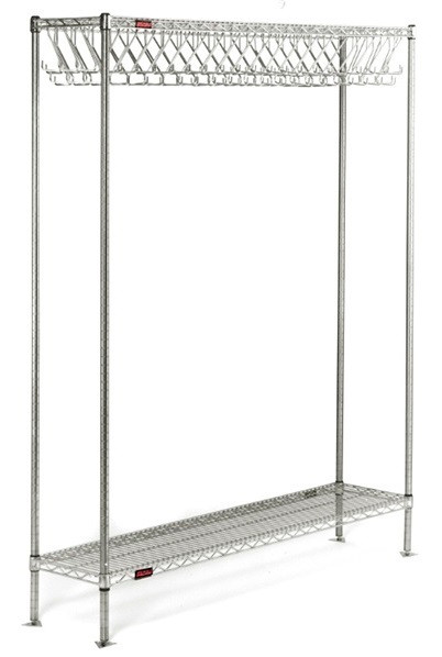 Cleanroom Gowning Racks | Cleanroom Garment Racks, Hooks