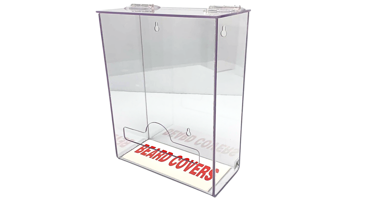 Beard Cover Dispensers 8"W x 101/2"H x 31/2"D, AK268 Cleanroom World