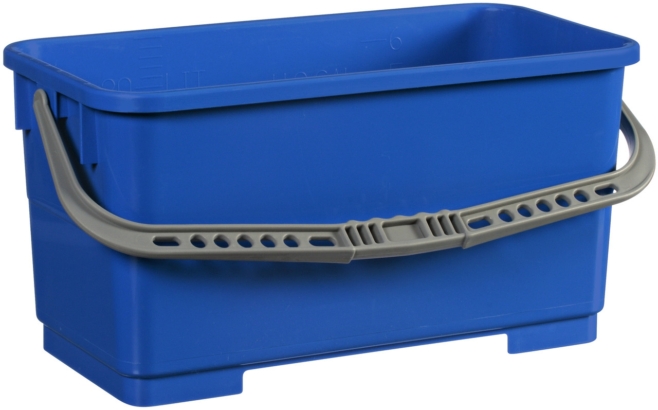 Mop Bucket Systems; Perfex TruClean II Flat Mops, Bucket-in-Bucket, Blue,  PF-30-2-B - Cleanroom World