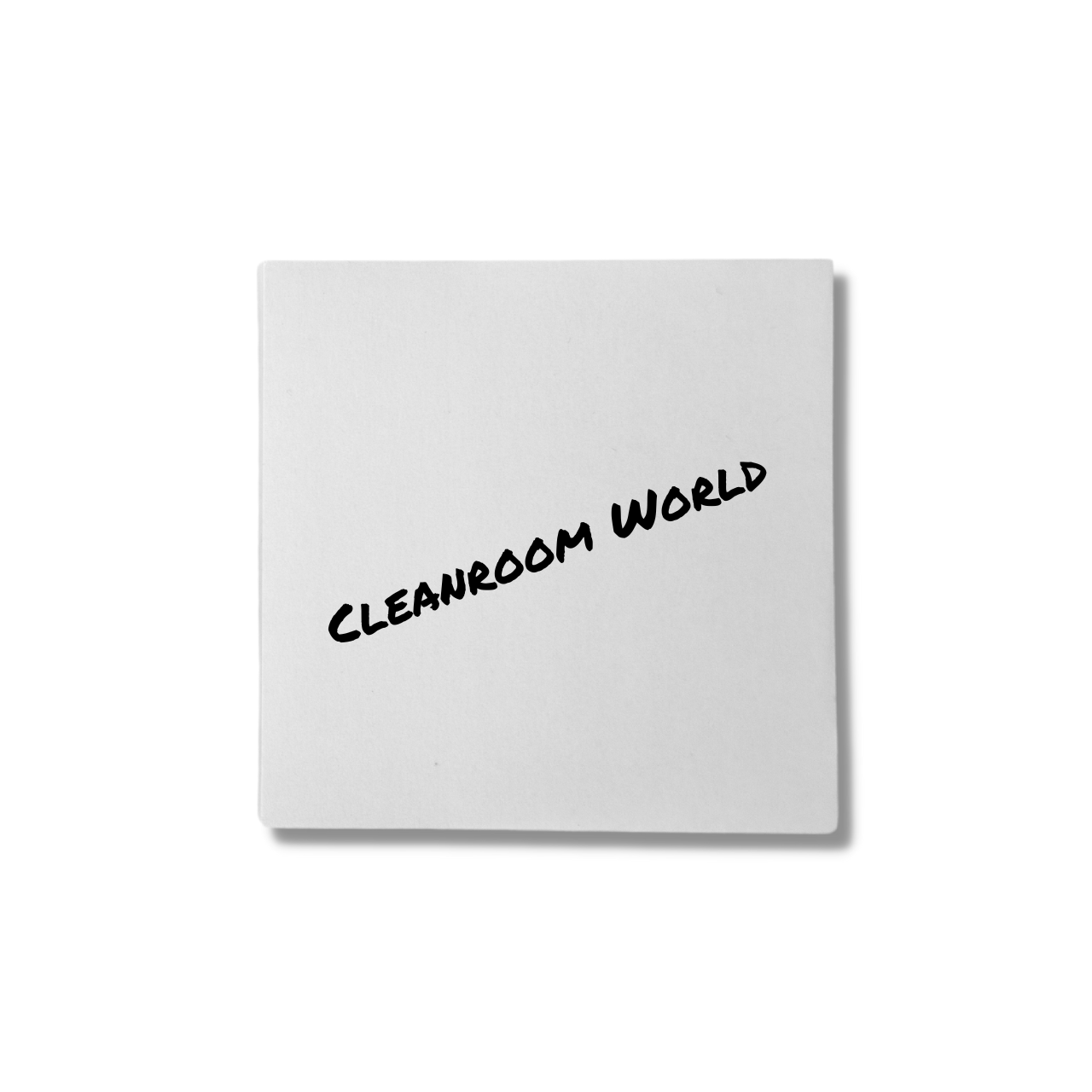 Cleanroom Sticky Notes, White, 3 X 3 , 100 Sheets/pad, 10 Pads/Pack