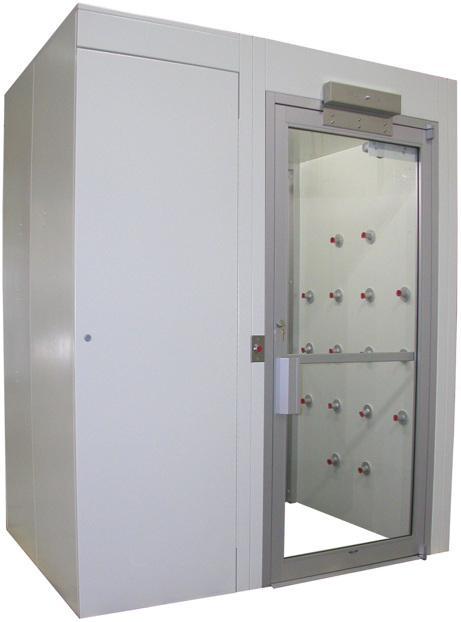 Cleanroom Air Showers | Low Profile Air Shower For Clean Room