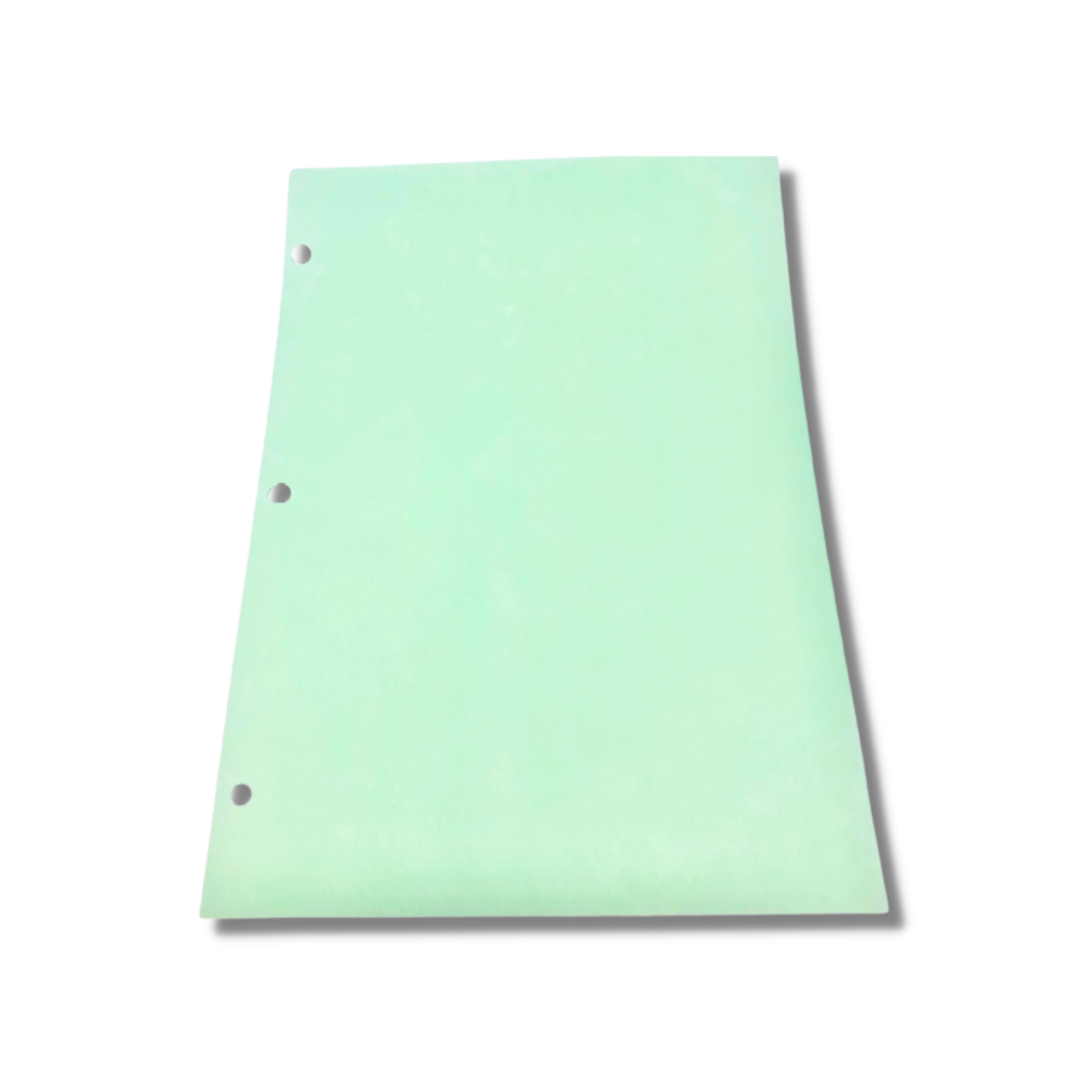 Cleanroom Paper; 3 Hole Punched, 8.5x11, Green, Autoclavable, 22.5#, 250  Sheets/Pack - 10 Packs/Case, LT-7177GN-8A-03