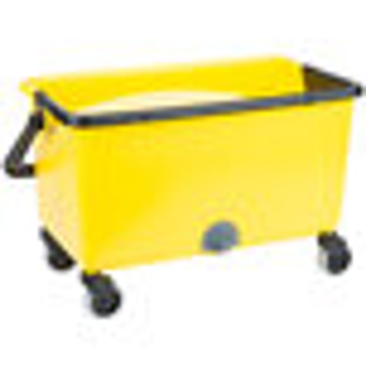 Mop Buckets, Plastic Sieve, Casters, Lid, Handle, 20Long, Use with Flat  Mops, WW-ETT-85500