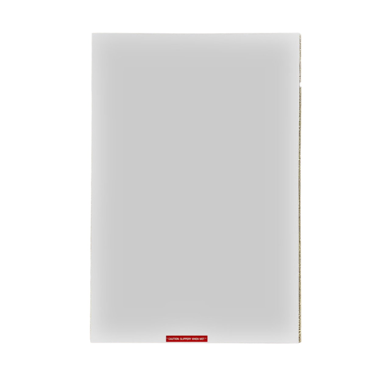 Sticky Mat Frames: Rigid Plastic Sheet, 26 x 45, White, CQ-CMM-2645