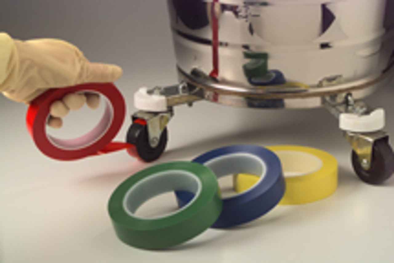 White Cleanroom Construction Tape