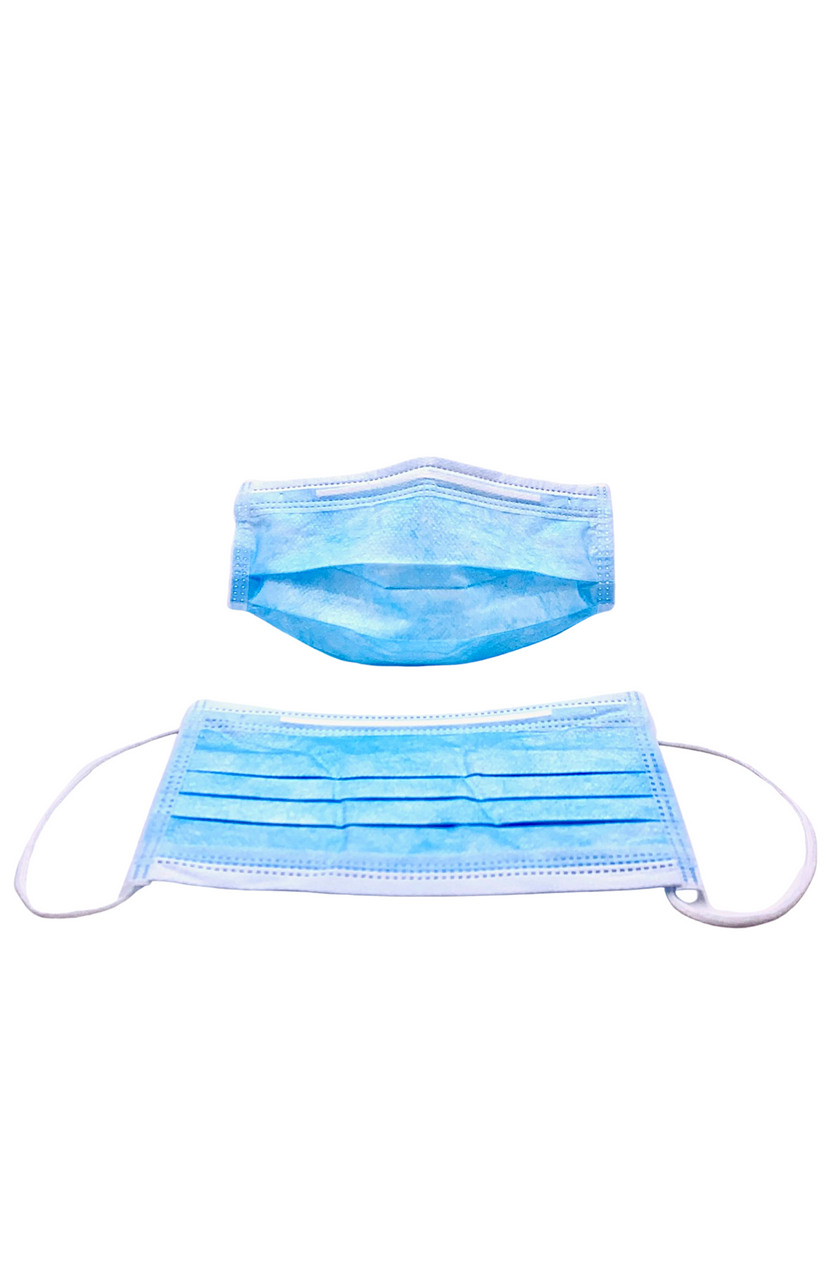 Cleanroom Face Masks; Elastic Earloops, Cleanroom Compatible, 500