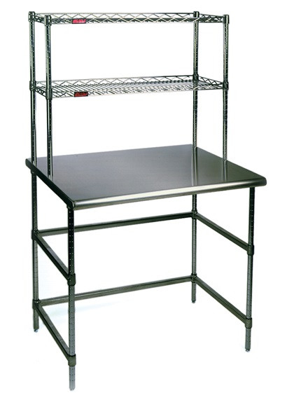 Cleanstream Table Cleanroom Tables | Stainless Steel, Chrome, Electropolished