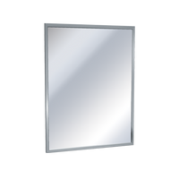 Cleanroom Mirrors, Mitered Corners, 18" x 36" by Cleanroom World