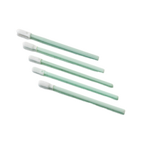 Cleanroom Swab, Foam Tip, 3/16"W x 1/2"L, 3" Plastic Handle By Cleanroom World