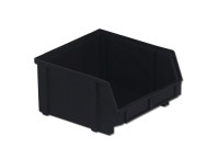 ESD Parts Bins: Conductive, Black, 18.5