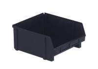 ESD Parts Bins with Molded In Dividers, 12.8"x 11.4"x 6.0"H by Cleanroom World