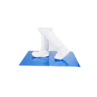 Sticky Peel Off Mats 18"x36" Blue by Cleanroom World