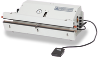 Vacuum Chamber Heat Sealers, Stainless Steel, Bi-Active Seal, Chamber Size:  16.5W x 18D x 7H, AV-CV163B