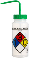 Wash Bottles, Methyl Ethyl Ketone by Cleanroom World