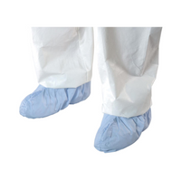 Cleanroom Shoe Covers, SureGrip, Anti-Skid, Blue, 2XL, 4500 pais/case  AP-SH-X1274-B  by Cleanroom World