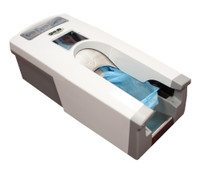 Shoe Inn Automatic Shoe Cover Dispensers Holds 110 Shoe Covers by Cleanroom World