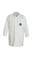 Tyvek Lab Coats, Snap Front, 2 Pockets, Open Wrists, DuPont, S-7XL by Cleanroom World